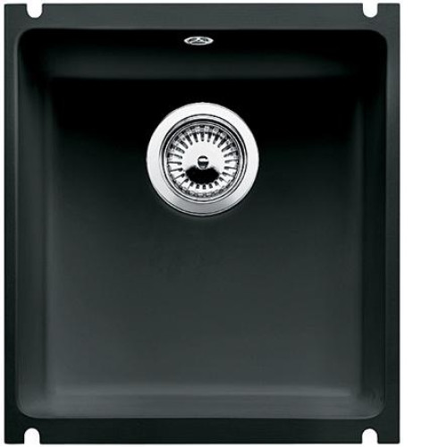 Кухонная мойка BLANCO 516044 subline 375-u керамика черный puraplus