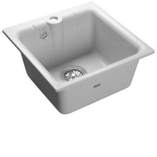 Кухонная мойка GRANFEST gf-p420 белый