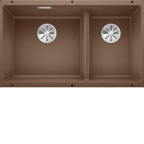 Кухонная мойка Blanco SUBLINE 430/270-U мускат c отв.арм. InFino (арт.523159)