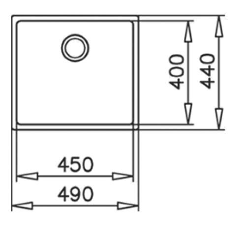 Мойка кухонная Teka BE LINEA RS15 45.40 (art.115000006)