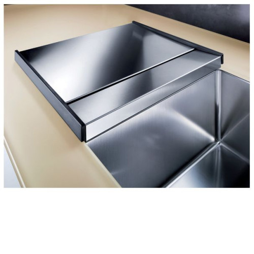 Кухонная мойка Blanco CLARON 550-U нерж.сталь зеркальная полировка с отв. арм. InFino (арт.521579)