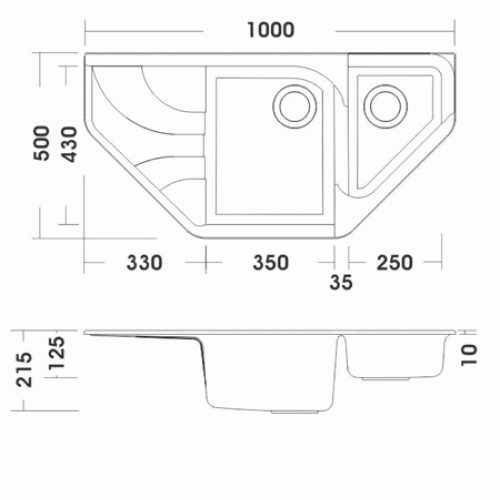 Кухонная мойка SMEG lse102ra