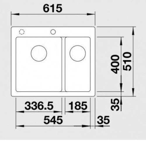 Кухонная мойка Blanco PLEON 6 Split SILGRANIT PuraDur жемчужный гранит 521692