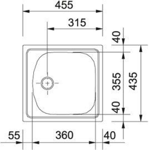 Кухонная мойка FRANKE etn 610 (etx 610) (048.047.000) (101.0009.909)