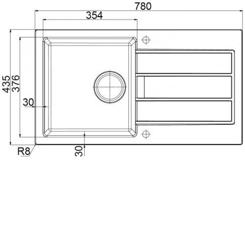 Кухонная мойка FRANKE SID 611-78/35 белый (114.0489.211)