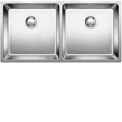 Кухонная мойка BLANCO andano 400/400-if клапан-автомат (518328)