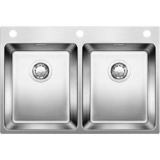 Кухонная мойка BLANCO ANDANO 340/340-IF-A 520832 нерж. сталь