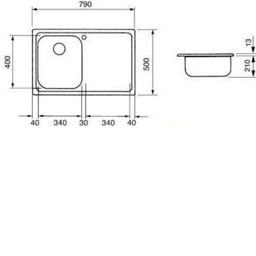 Кухонная мойка SMEG sp7915sra