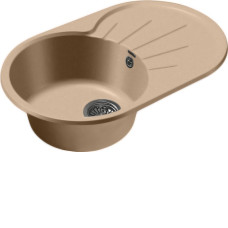 Кухонная мойка GRANFEST RONDO GF-R750L топаз Кухонная мойка GRANFEST RONDO GF-R750L топаз