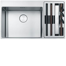 Кухонная мойка FRANKE Box Center BWX 220-54-27 TL рабочий центр слева