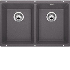 Кухонная мойка BLANCO SUBLINE 350/350-U SILGRANIT 523575 темная скала Кухонная мойка BLANCO SUBLINE 350/350-U SILGRANIT 523575 темная скала