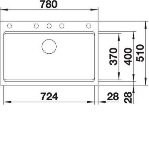 Кухонная мойка Blanco Etagon 8 алюметаллик гранит 525189