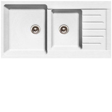 Мойка GRANFEST Practic GF-P980KL (980х510) Белый 331 2-секц. 429658 Мойка GRANFEST Practic GF-P980KL (980х510) Белый 331 2-секц. 429658