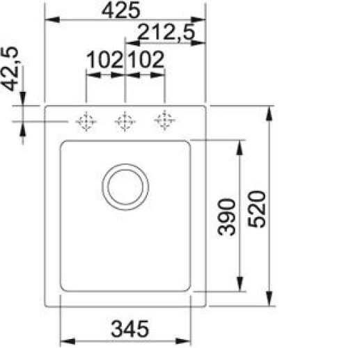 Кухонная мойка FRANKE mrg 610-42 (114.0060.673) графитовый металлик