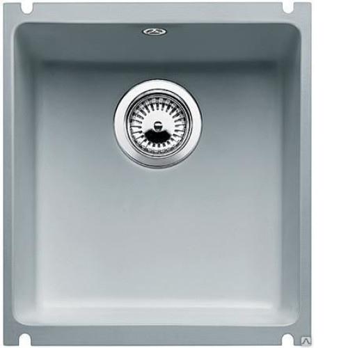 Кухонная мойка BLANCO 516041 subline 375-u керамика серый алюминий