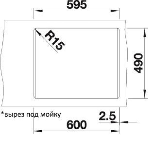 Кухонная мойка Blanco PLEON 6 шампань (арт.521685)