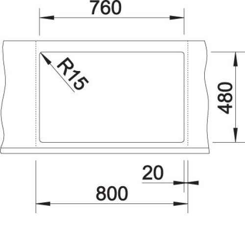 Кухонная мойка Blanco LEXA 8 SILGRANIT PuraDur серый беж гранит 524967