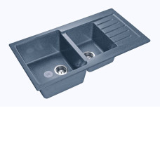 Кухонная мойка GRANFEST Practic GF-P980KL графит