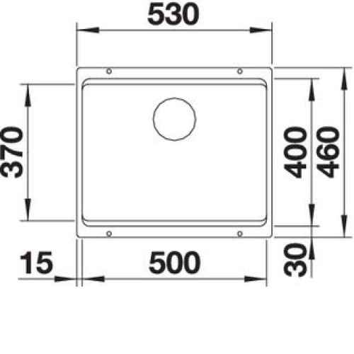 Кухонная мойка BLANCO ETAGON 500-U 522227 антрацит