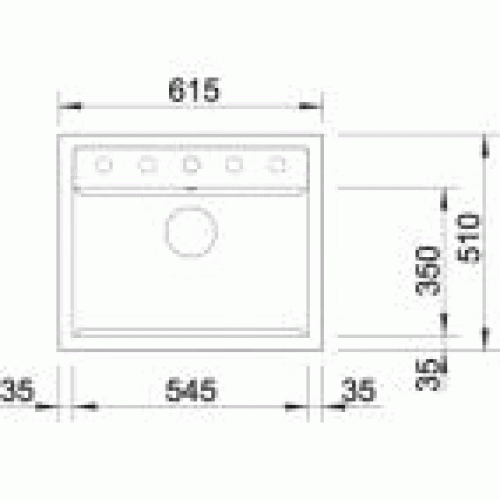 Мойка BLANCO dalago 6 puradur ii кофе 515066