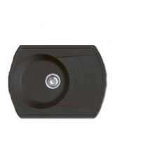 Мойка GRANFEST Rondo GF-R650L (650х500) Черный 308 с крылом 427554 Мойка GRANFEST Rondo GF-R650L (650х500) Черный 308 с крылом 427554
