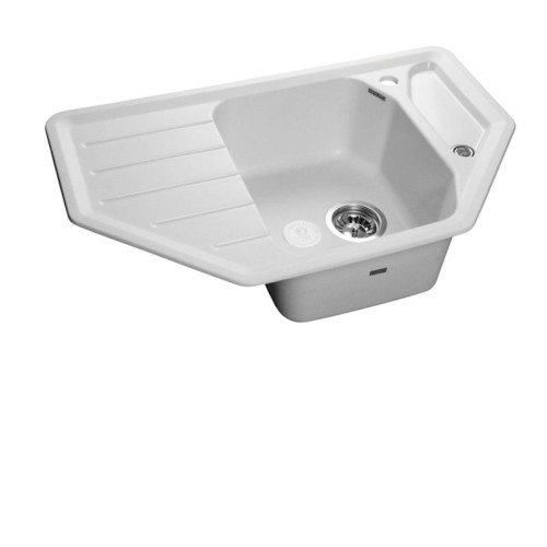 Кухонная мойка GRANFEST Corner GF-C800E иней