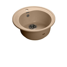 Кухонная мойка GRANFEST Rondo GF-R510 топаз