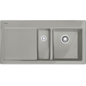 Кухонная мойка FRANKE MTK 651-100 керамика жемчужный серый (124.0380.241) Кухонная мойка FRANKE MTK 651-100 керамика жемчужный серый (124.0380.241)