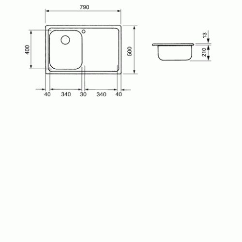 Кухонная мойка SMEG sp791dn