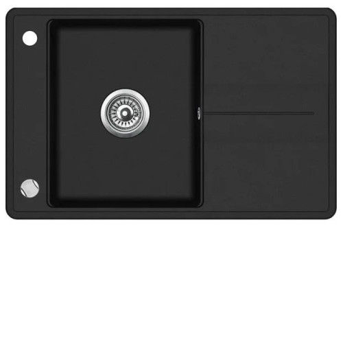 Мойка кухонная Teka Estela 50 B-TQ чёрный металлик (art.40148080)