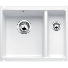 Кухонная мойка BLANCO 514529 subline 350/150-u керамика глянцевый белый puraplus Кухонная мойка BLANCO 514529 subline 350/150-u керамика глянцевый белый puraplus