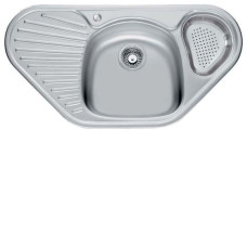 Кухонная мойка FRANKE mol 651 e (059.101.010) (101.0010.164) угловая мойка с эксц. вент (902.485.007) (112.0013.866)