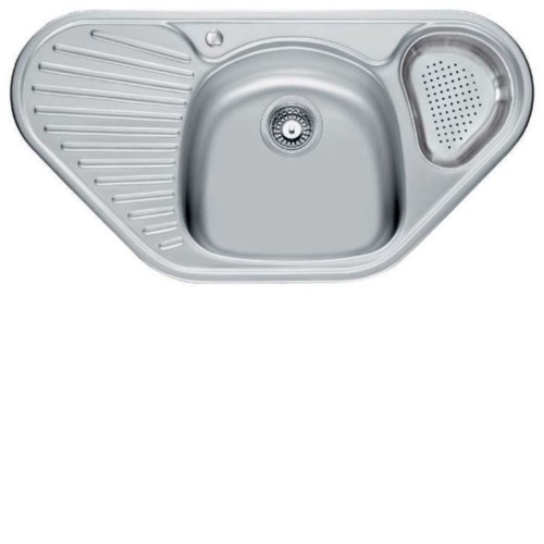 Кухонная мойка FRANKE mol 651 e (059.101.010) (101.0010.164) угловая мойка с эксц. вент (902.485.007) (112.0013.866)