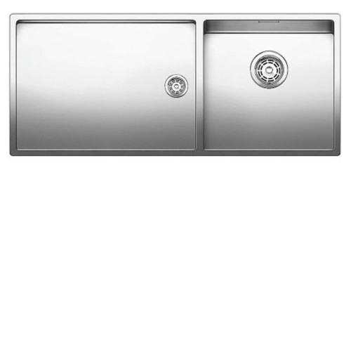 Кухонная мойка BLANCO claron 400/550-t-if/n чаша справа (517233)