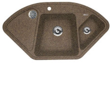 Кухонная мойка FLORENTINA капри коричневый