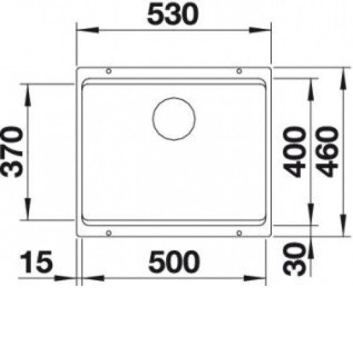Кухонная мойка Blanco ETAGON 500-U мускат (арт.522235)