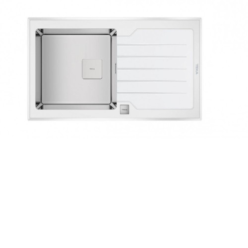 Мойка кухонная Teka DIAMOND RS15 1B 1D 86 WHITE (art.115100012)