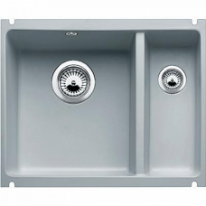Кухонная мойка BLANCO 514528 subline 350/150-u керамика серый алюминий puraplus Кухонная мойка BLANCO 514528 subline 350/150-u керамика серый алюминий puraplus