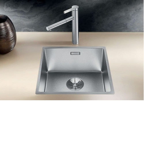Кухонная мойка Blanco CLARON 400-IF Durinox® отводная арматура InFino®нержавеющая сталь Durinox 523389