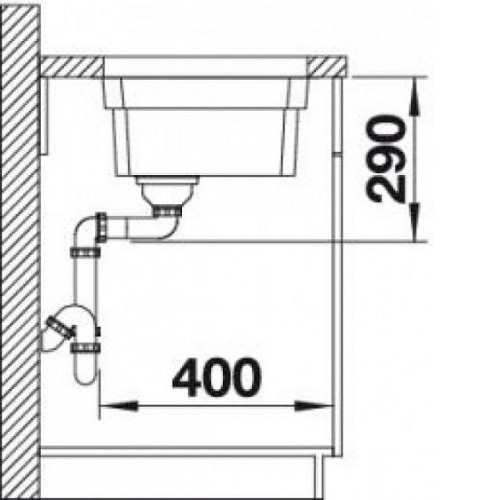 Кухонная мойка BLANCO ETAGON 500-U 522232 жасмин