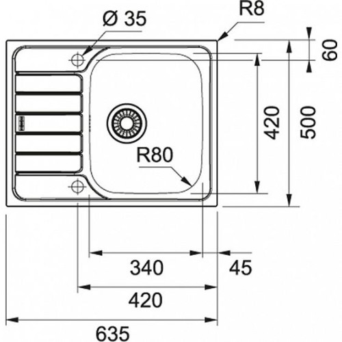 Кухонная мойка FRANKE SKL 611-63