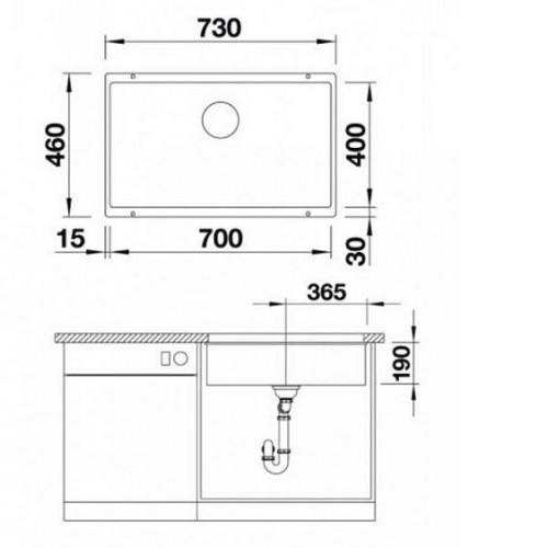 Кухонная мойка EMAR EMQ-1510.Q морион