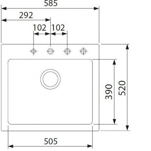 Кухонная мойка FRANKE mrg 610-58 оникс (114.0198.948)