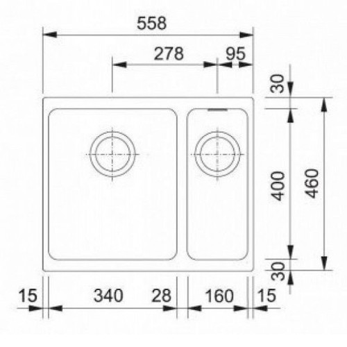 Мойка Franke KBG160подстолешницу,-автомат,графит (125.0023.789)