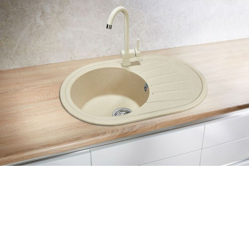 Кухонная мойка Granula ST-7601 бежевый