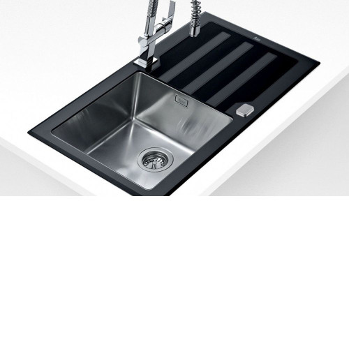 Мойка кухонная Teka LUX 1B 1D 86 black (art.12129008)