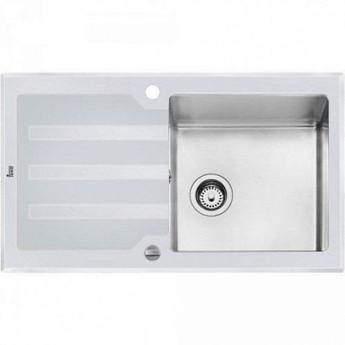 Кухонная мойка TEKA lux 1b 1d 86 white (art.12129012)