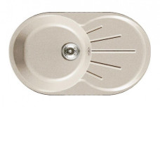 Мойка GRANFEST Rondo GF-R750L (750х460) Бежевый 328 круглая с крылом 443197 Мойка GRANFEST Rondo GF-R750L (750х460) Бежевый 328 круглая с крылом 443197