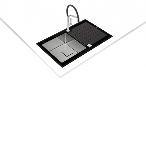 Мойка кухонная Teka DIAMOND RS15 1B 1D 86 BLACK (art.115100011)