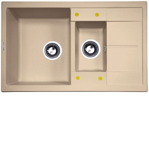 Мойка ZIGMUND & SHTAIN RECHTECK 780.2 топленое молоко